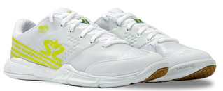 Salming Hallen-Indoorschuhe Viper 5 weiss/lime Damen